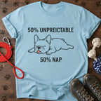 Nap French Bulldog Graphic Tee