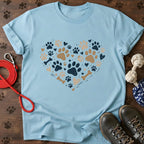 Heart Paw Print T-Shirt
