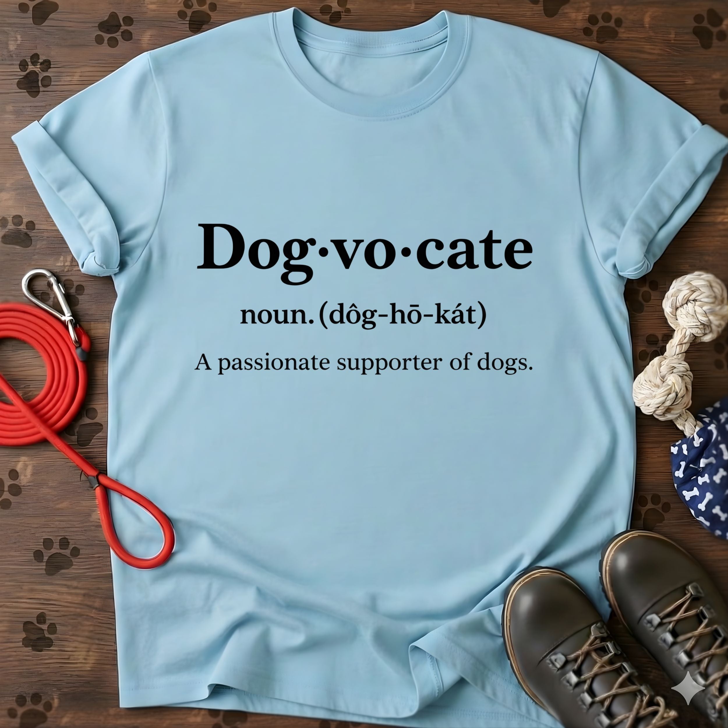 Dog·vo·cate Funny Dog Lover Tee