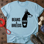 Beans & Breeds Coffee Lover T‑Shirt