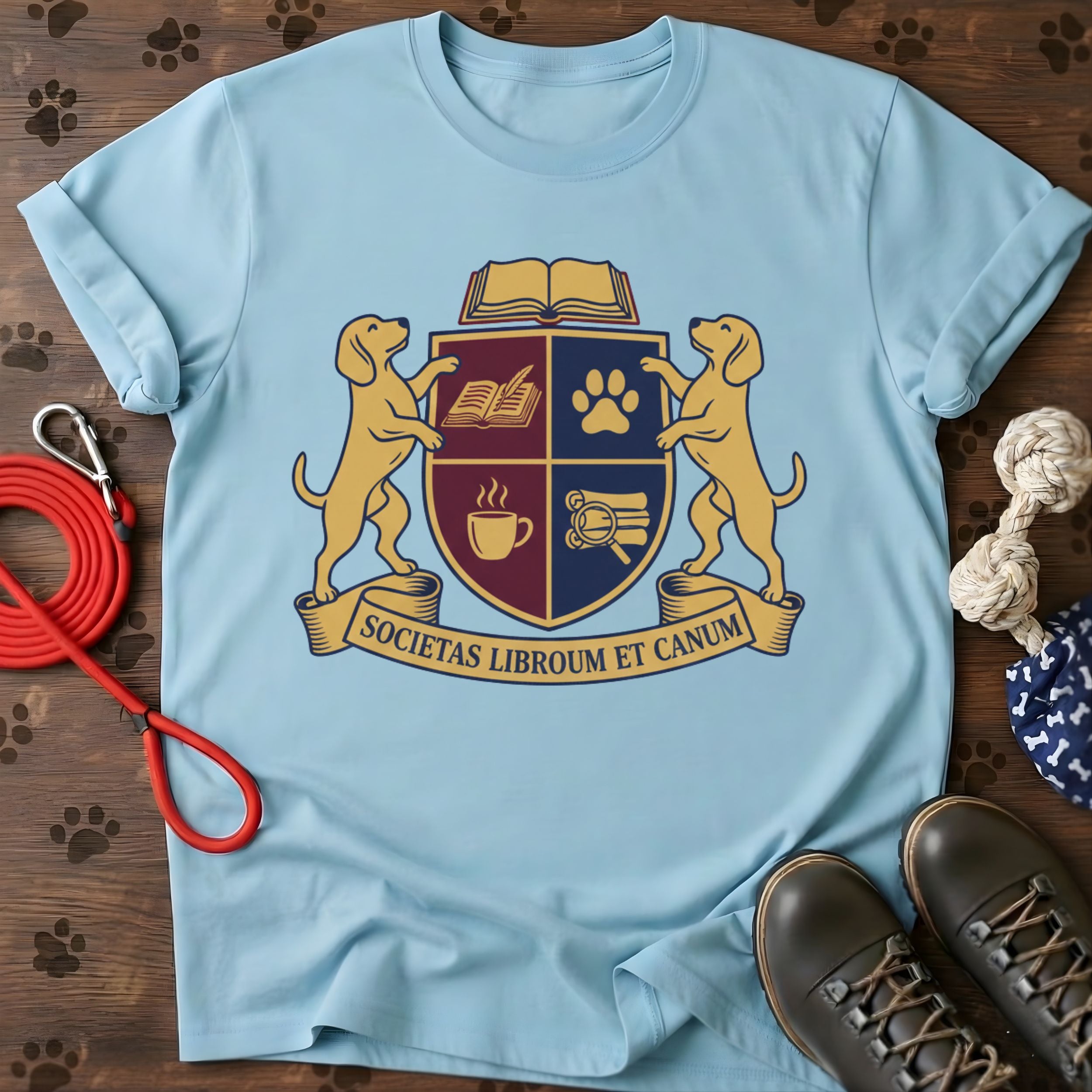 Societas Librorum et Canum Coat of Arms