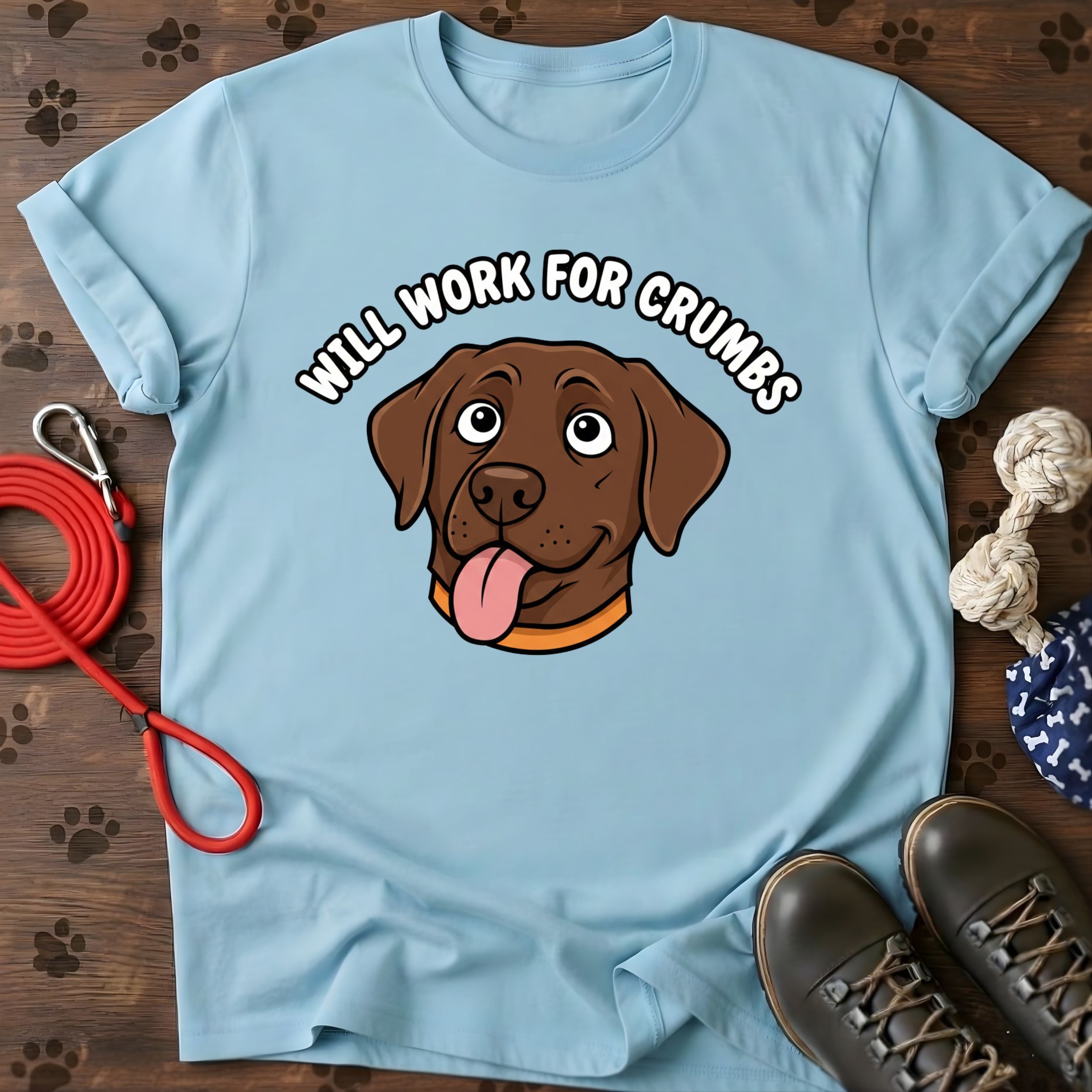 Will Work For Crumbs T-Shirt