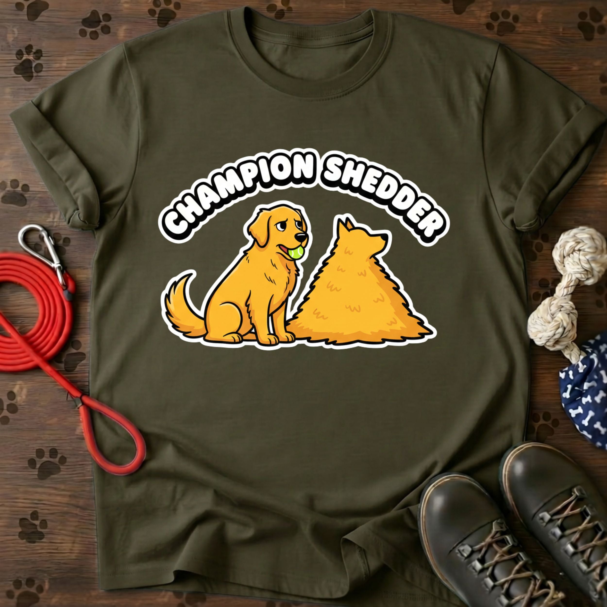 Champion Shedder Dog Graphic Tee