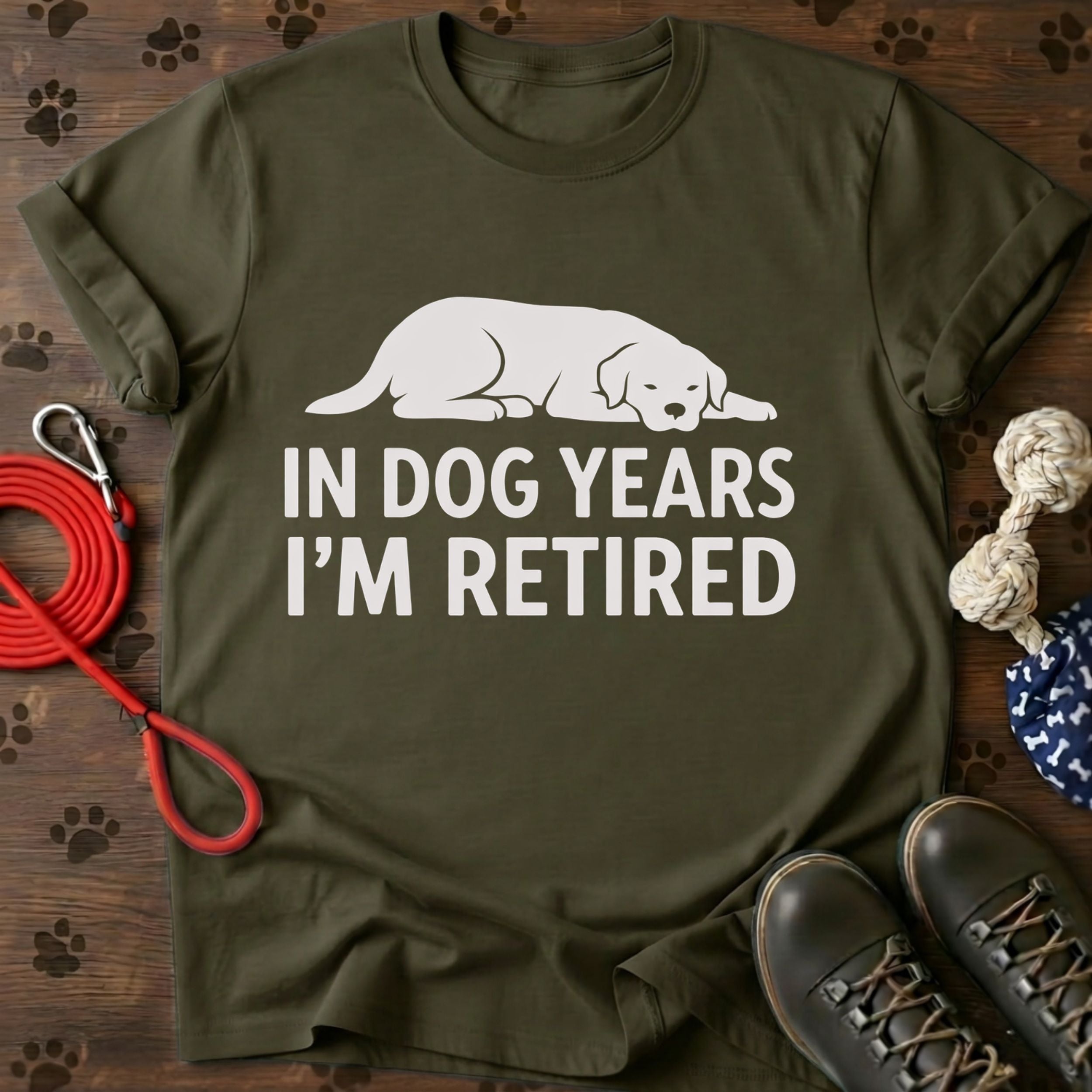 In Dog Years I’m Retired T-Shirt
