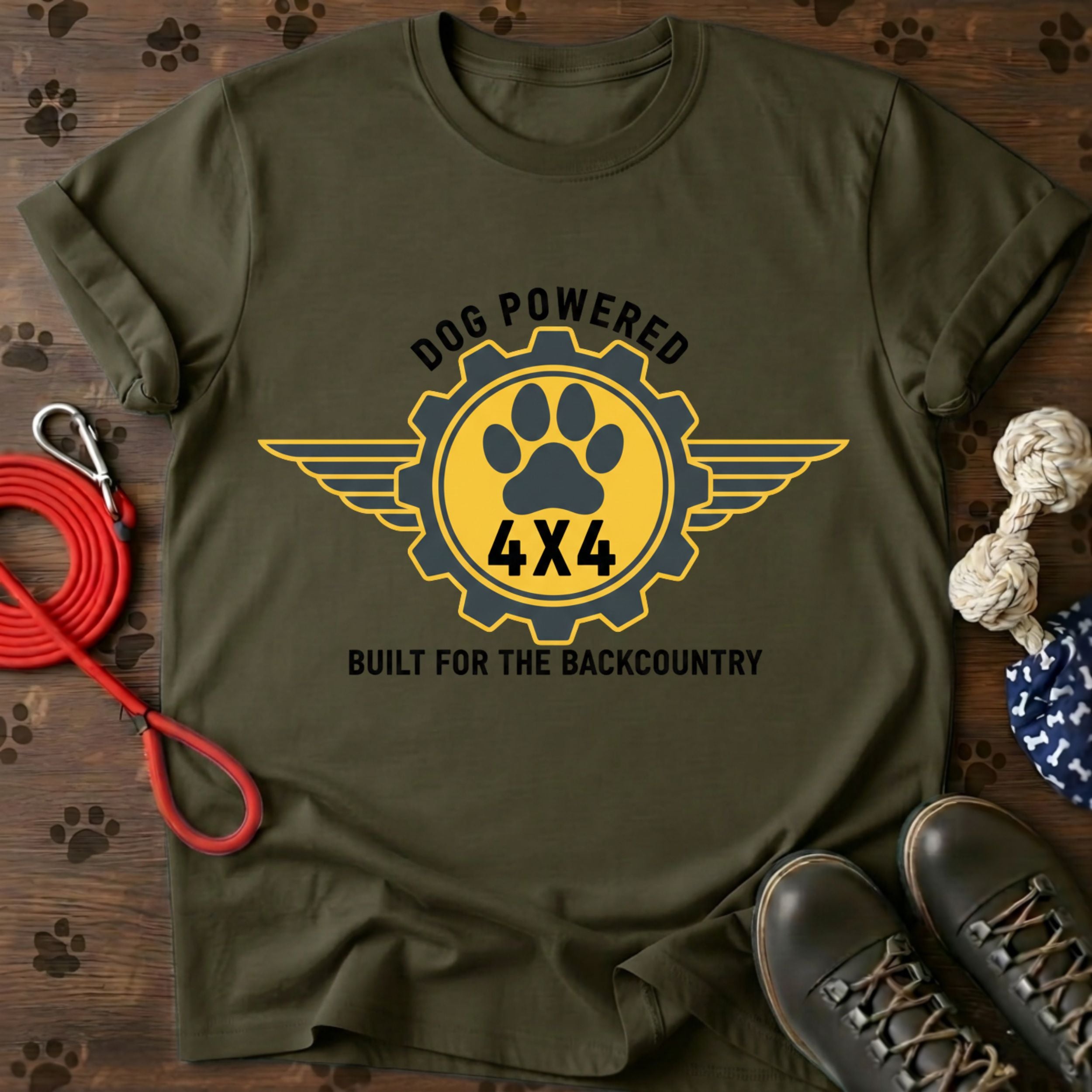 Dog Powered 4x4 T-Shirt