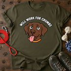 Will Work For Crumbs T-Shirt