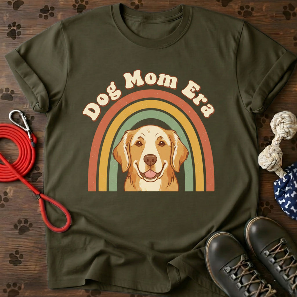 Retro Rainbow Labrador Graphic Tee