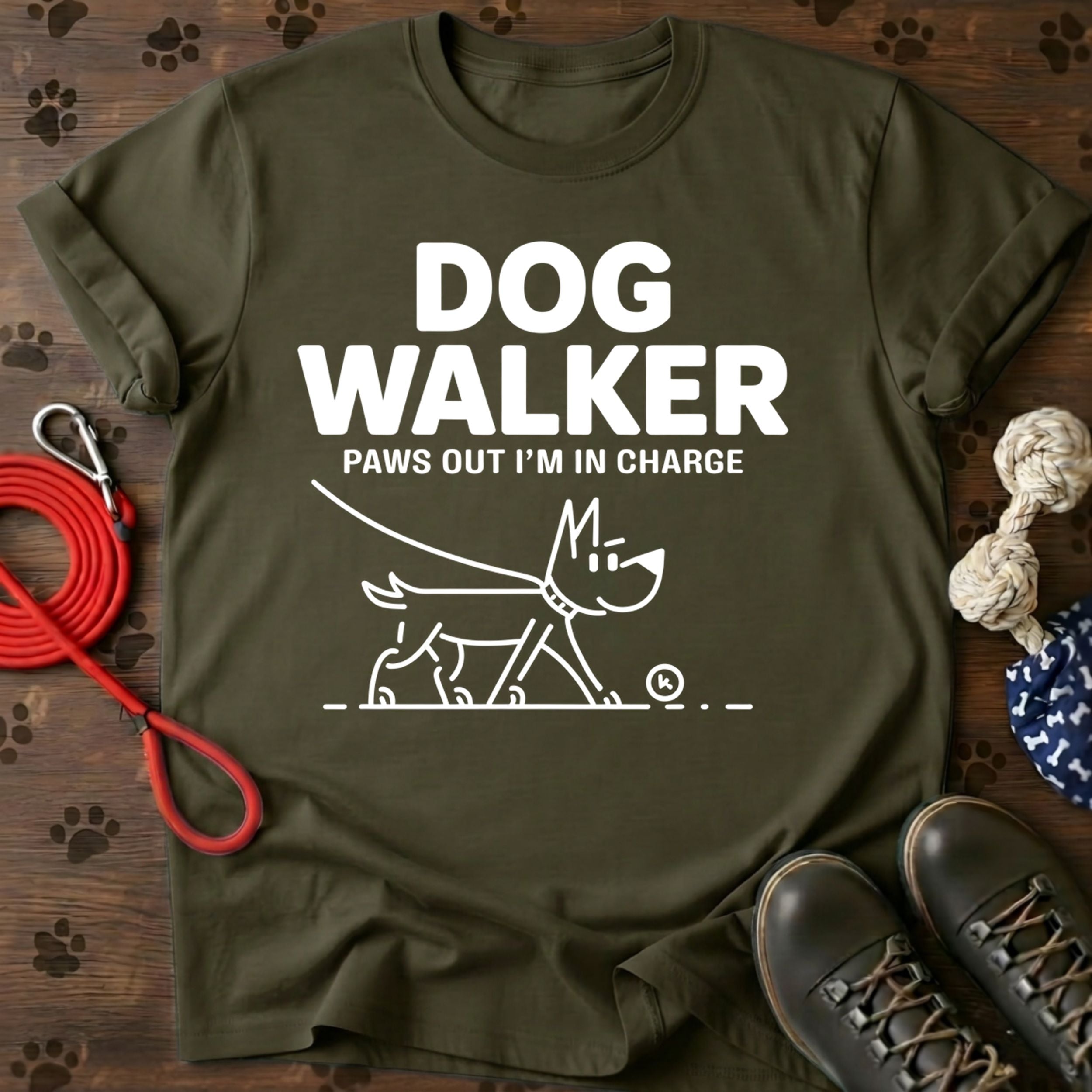 Dog Walker T‑Shirt