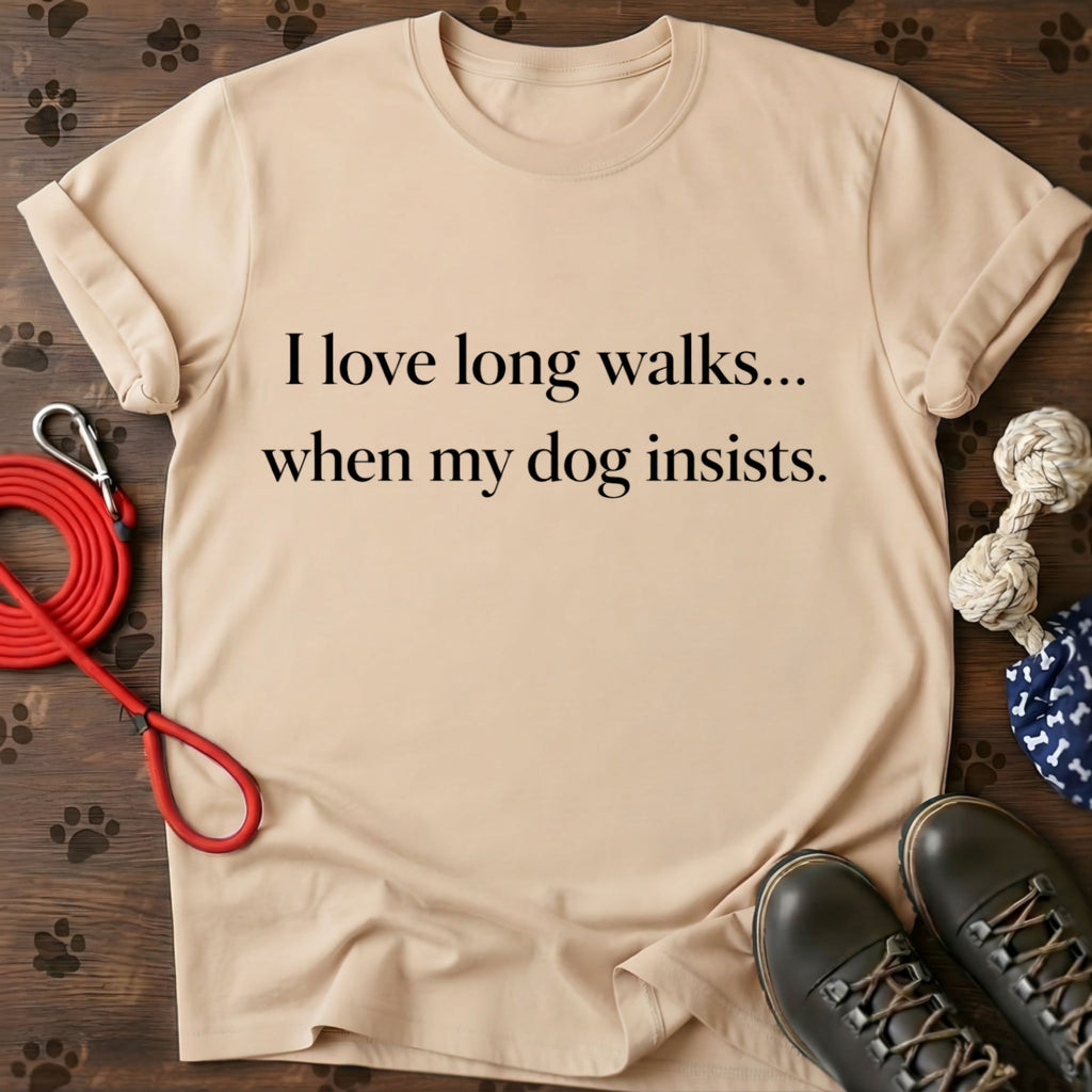 I Love Long Walks Tee