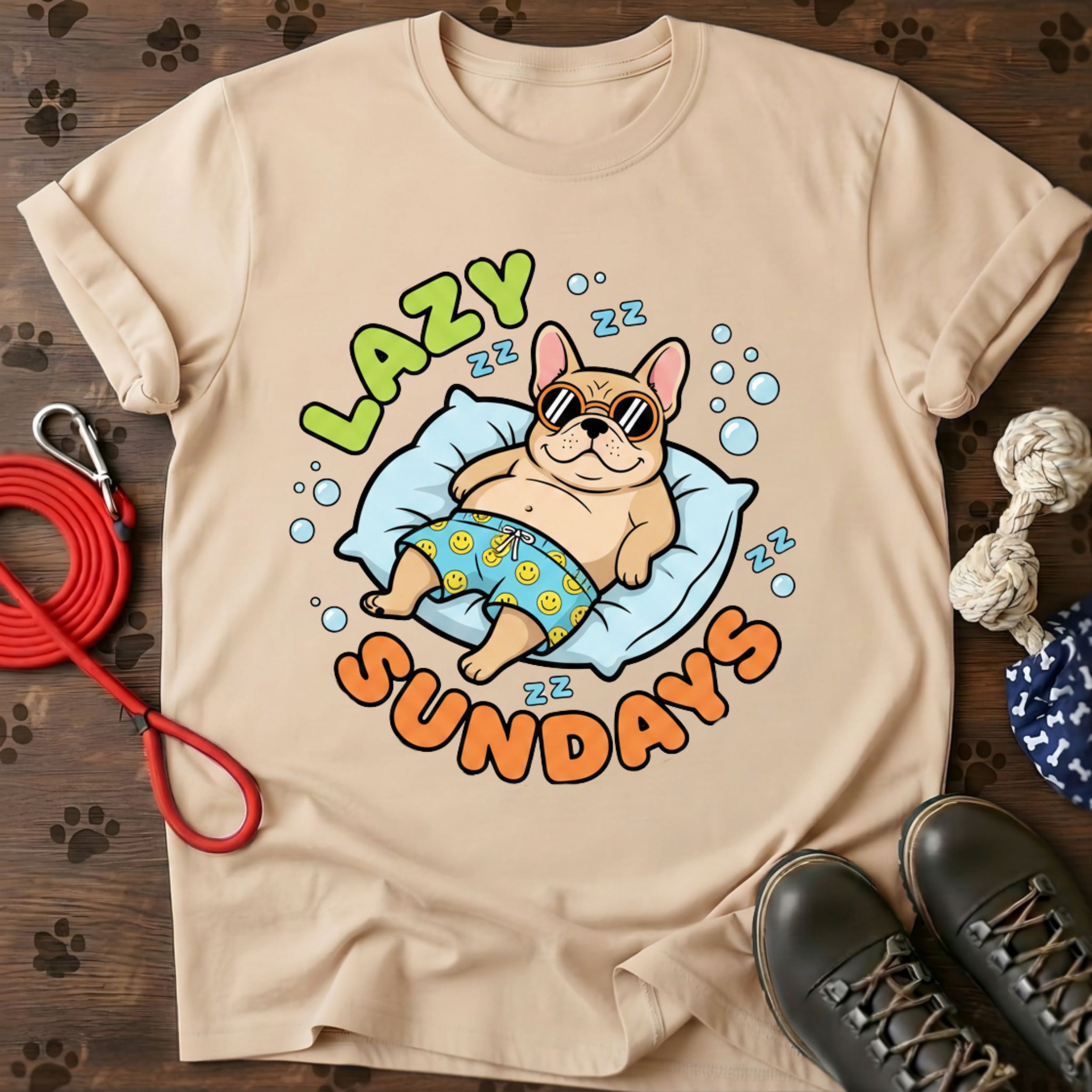 Lazy Sundays Cat T-Shirt
