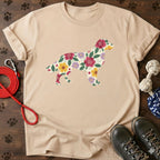 Floral Retriever T-Shirt