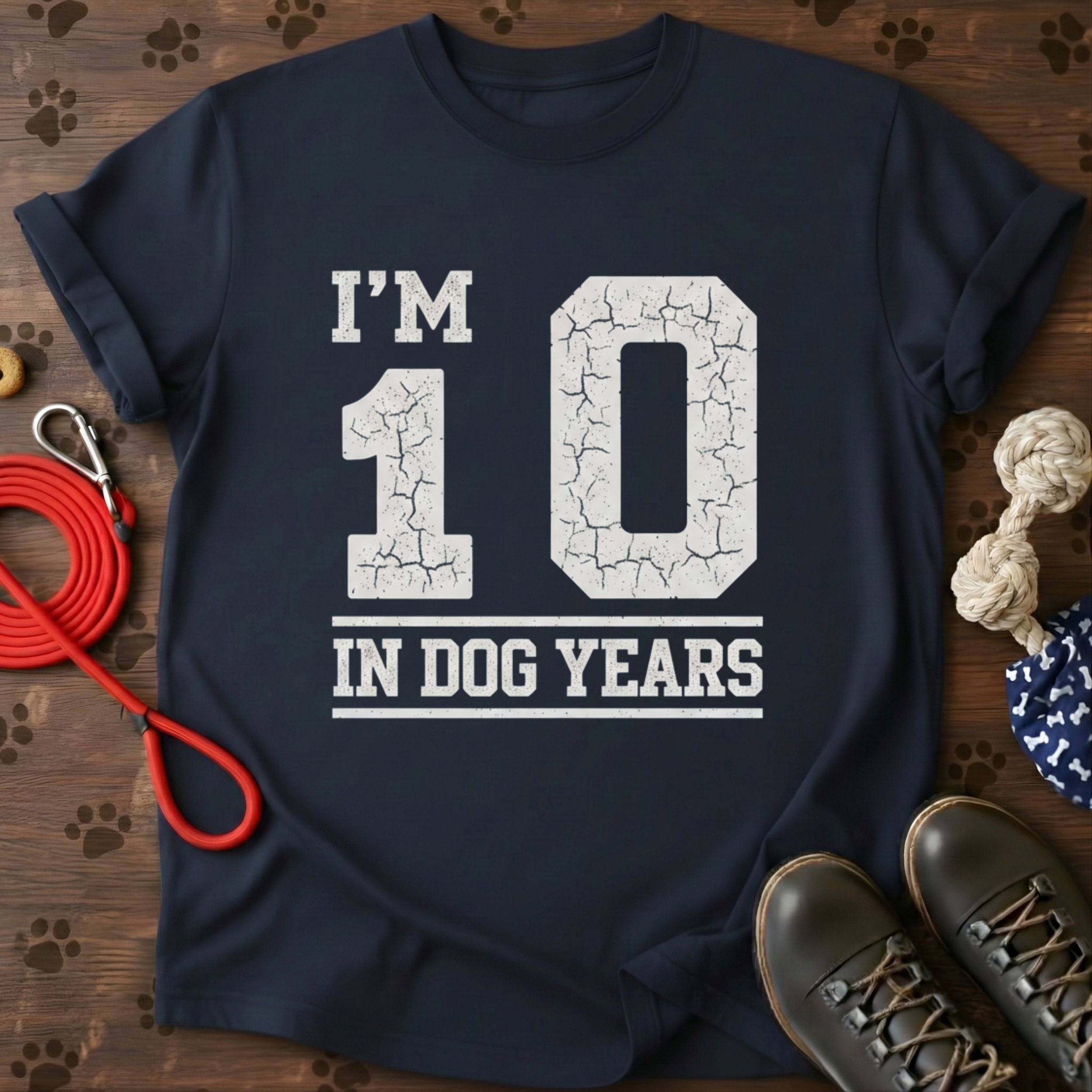 I'm 10 in Dog Years T-Shirt