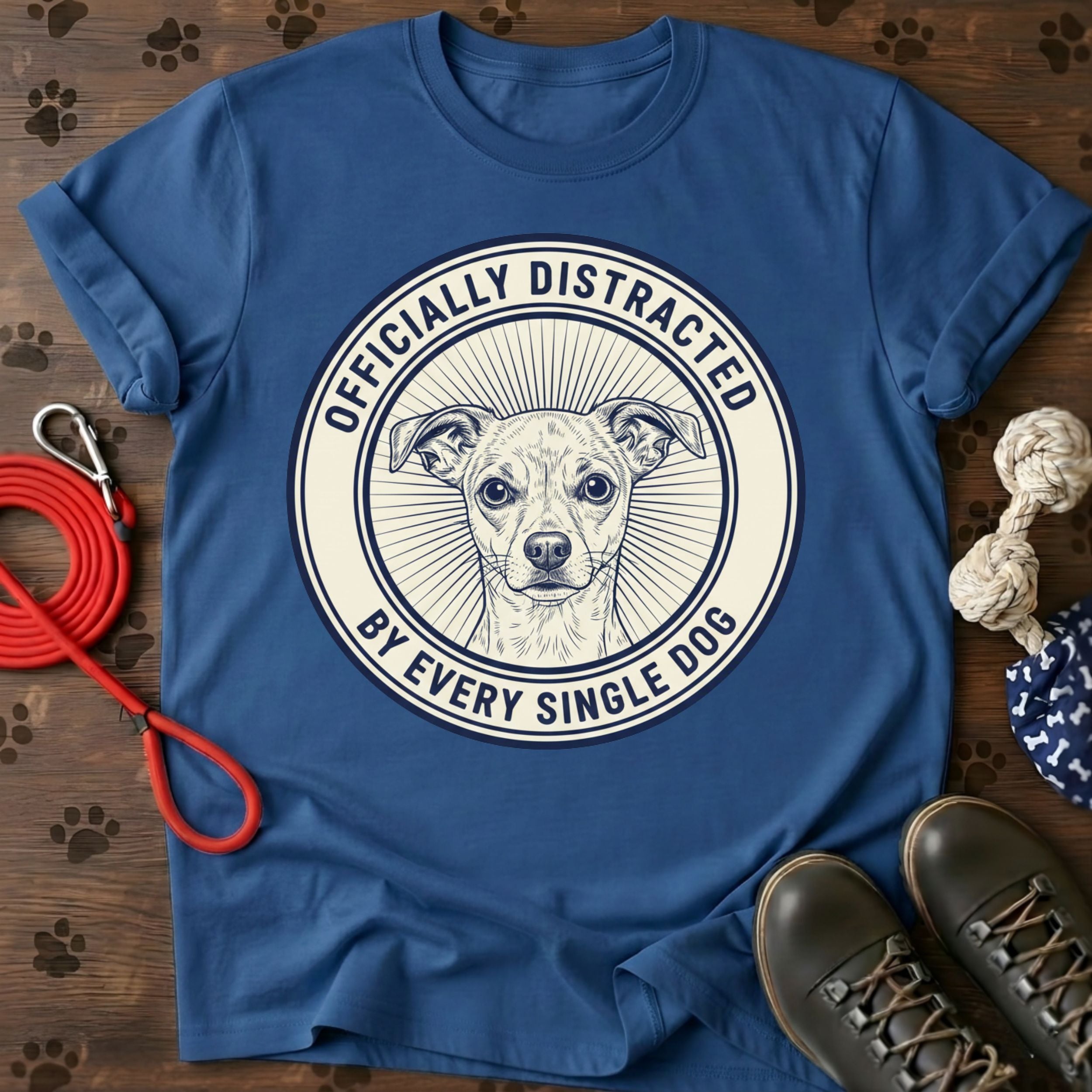 Distracted By Every Single Dog Tee