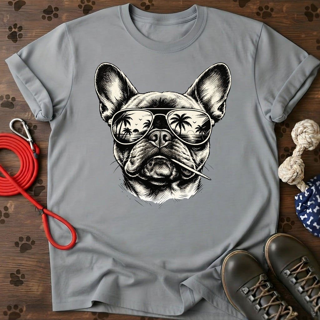 French Bulldog Sunglasses T-Shirt
