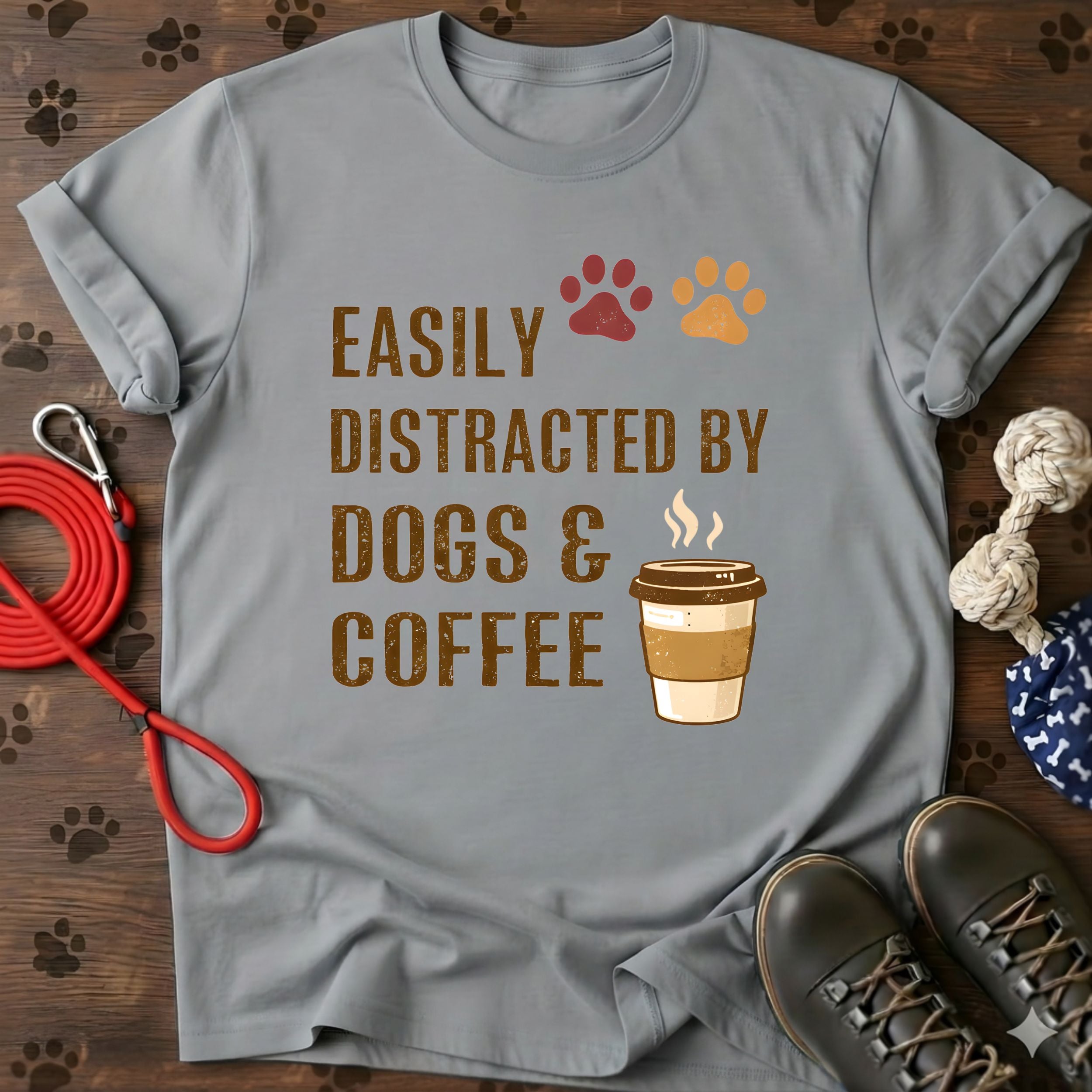 Dog & Coffee T-Shirt
