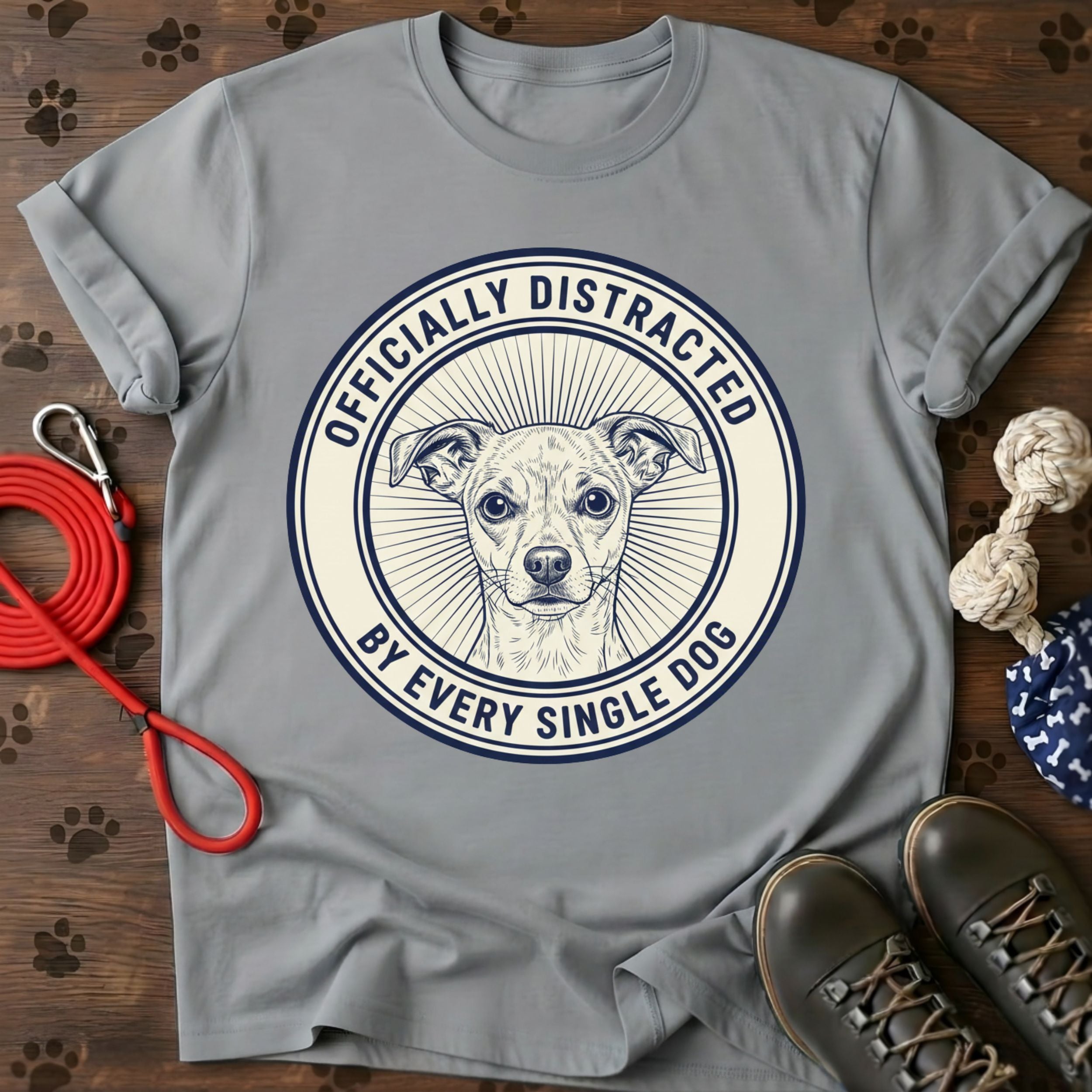 Distracted By Every Single Dog Tee