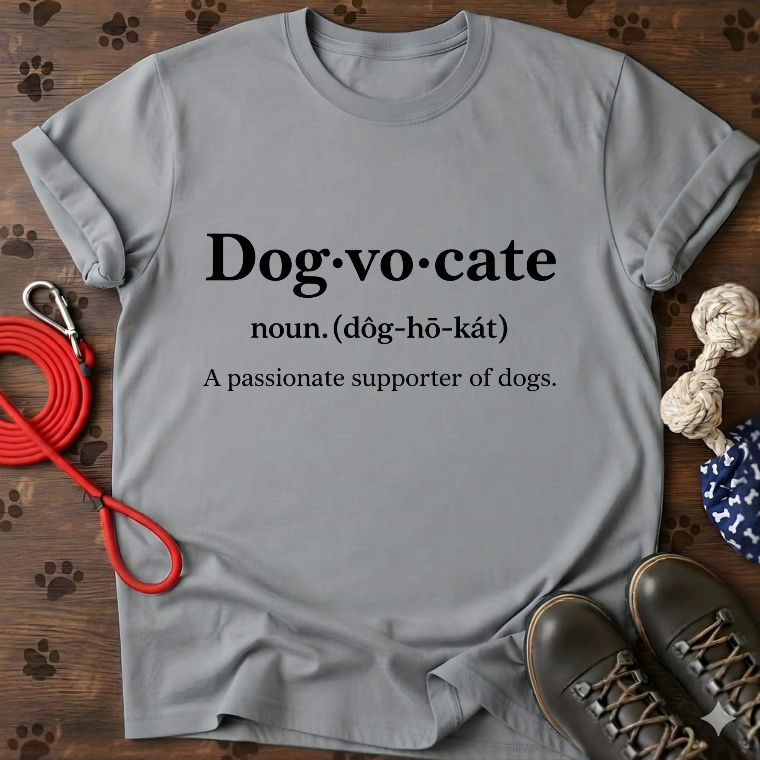 Dog·vo·cate Funny Dog Lover Tee