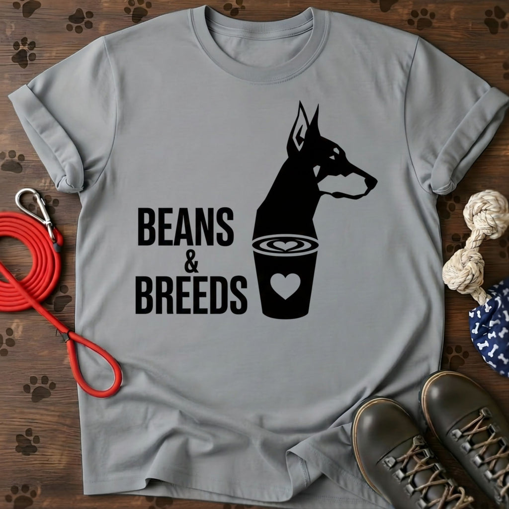 Beans & Breeds Coffee Lover T‑Shirt
