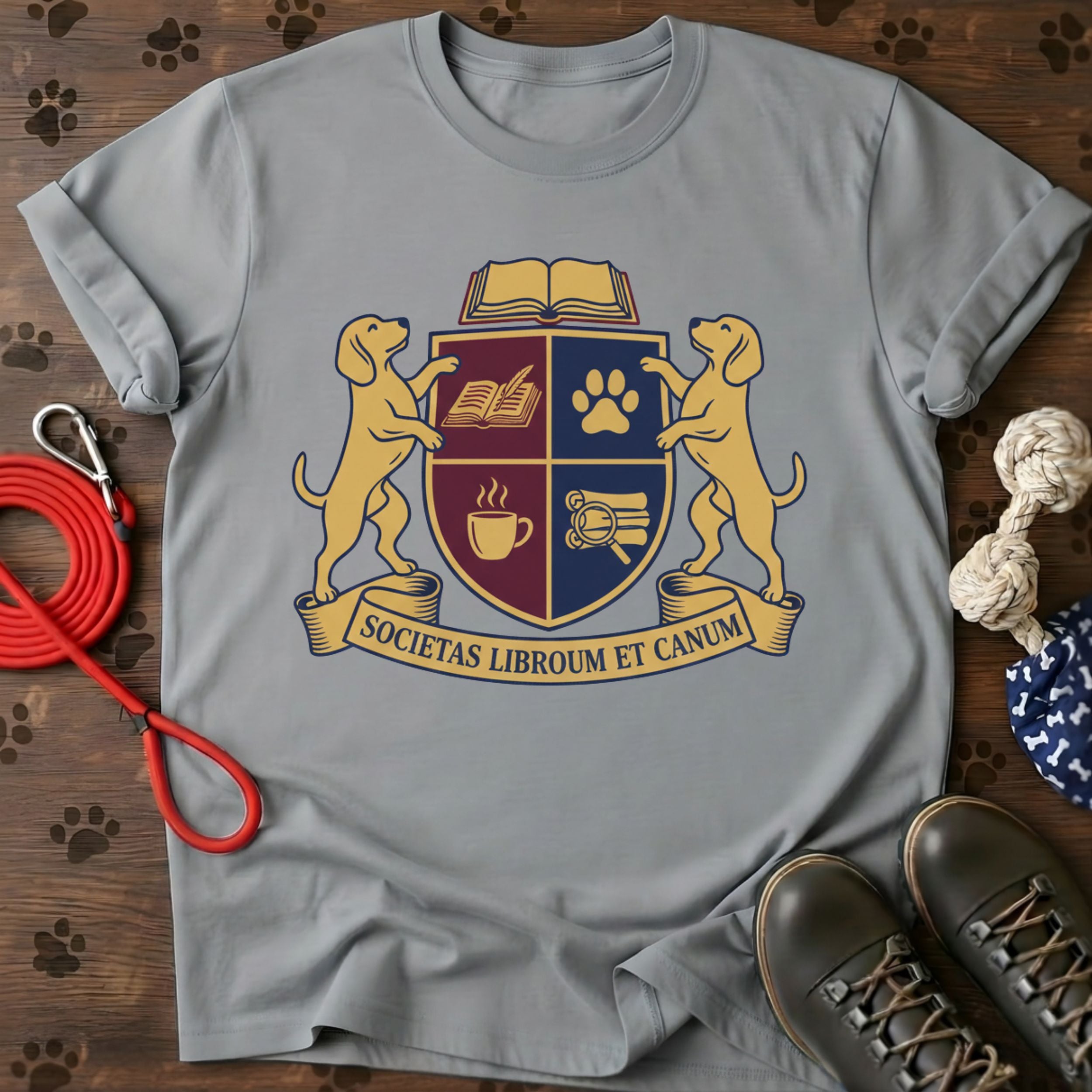 Societas Librorum et Canum Coat of Arms