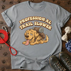 Cute Hiking Dog Graphic Tee