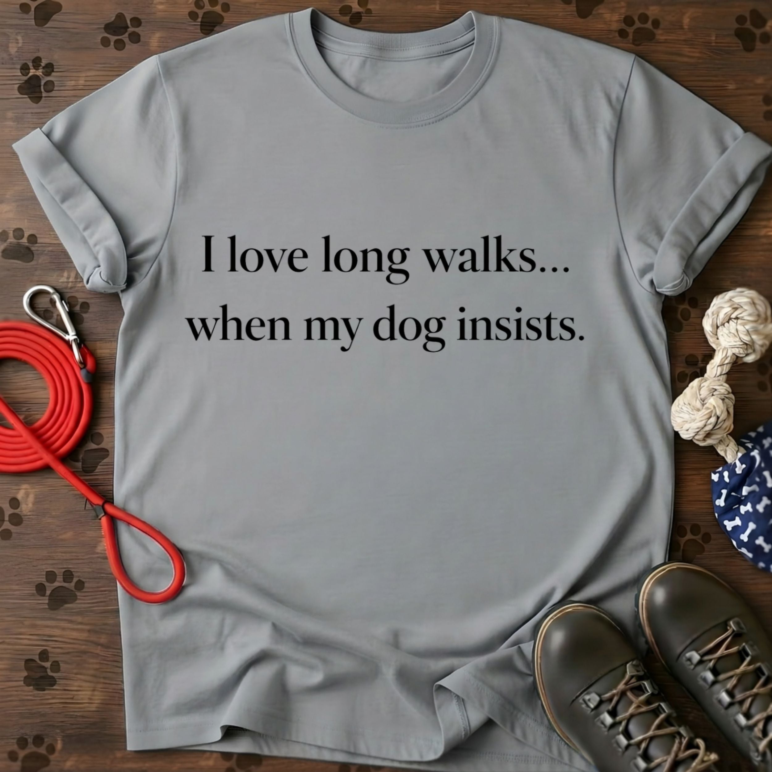 I Love Long Walks Tee