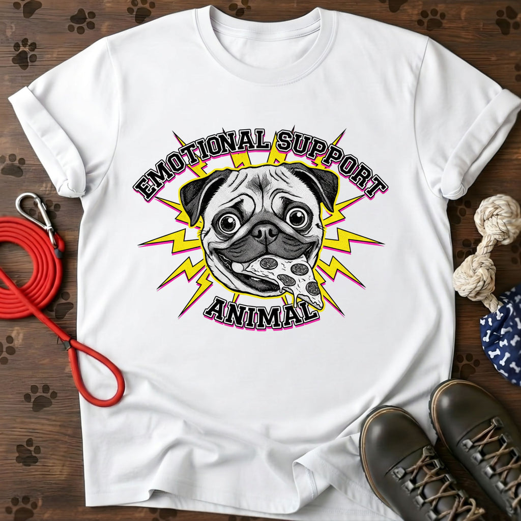 Emotional Support Animal Pug T-Shirt