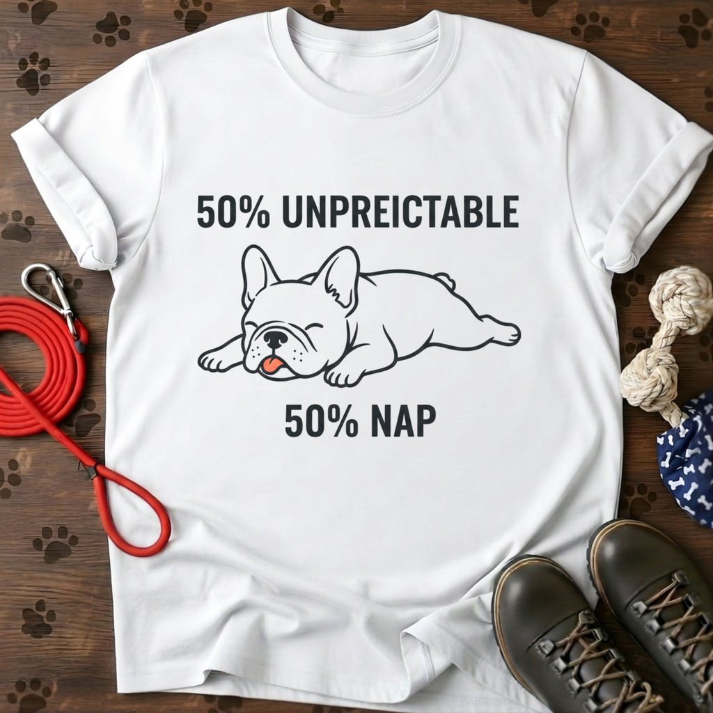 Nap French Bulldog Graphic Tee