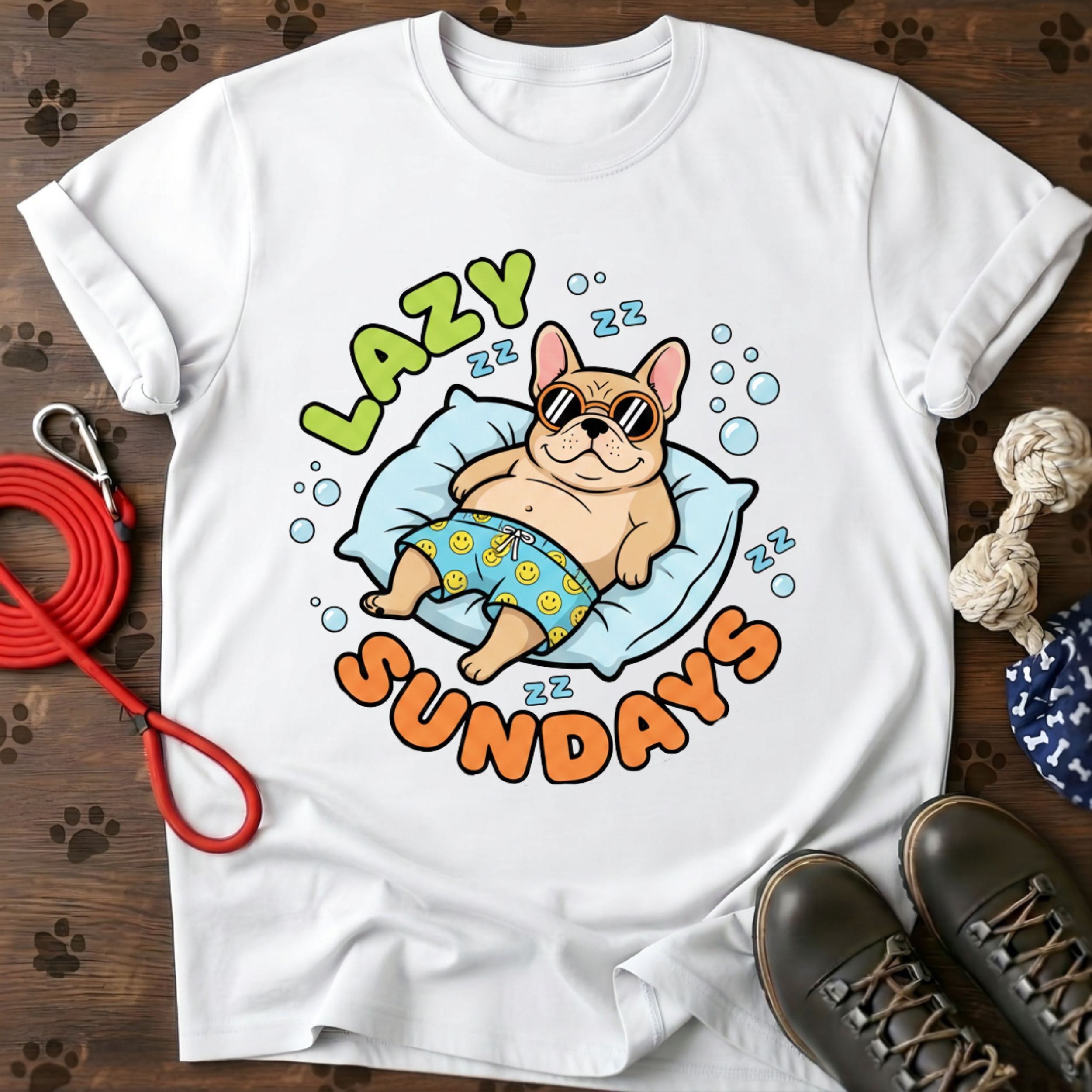 Lazy Sundays Cat T-Shirt