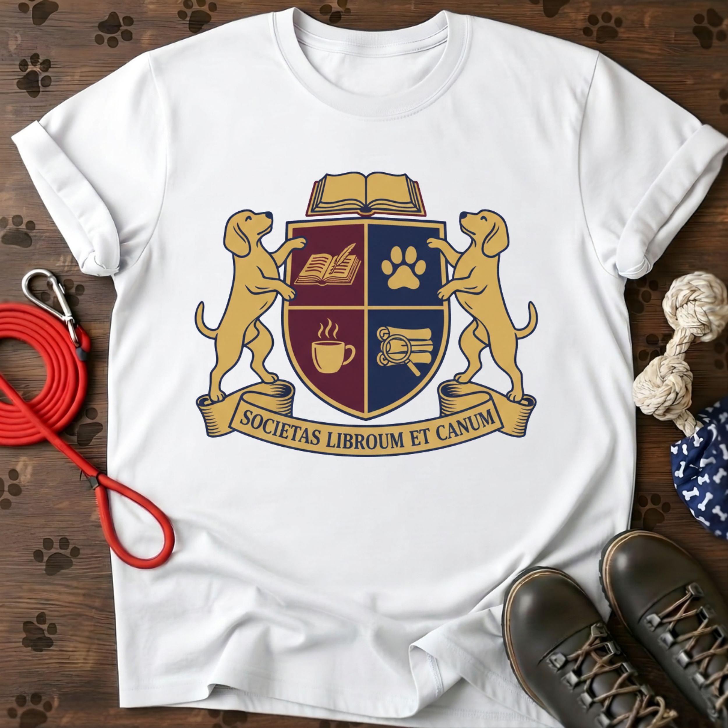 Societas Librorum et Canum Coat of Arms