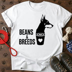 Beans & Breeds Coffee Lover T‑Shirt