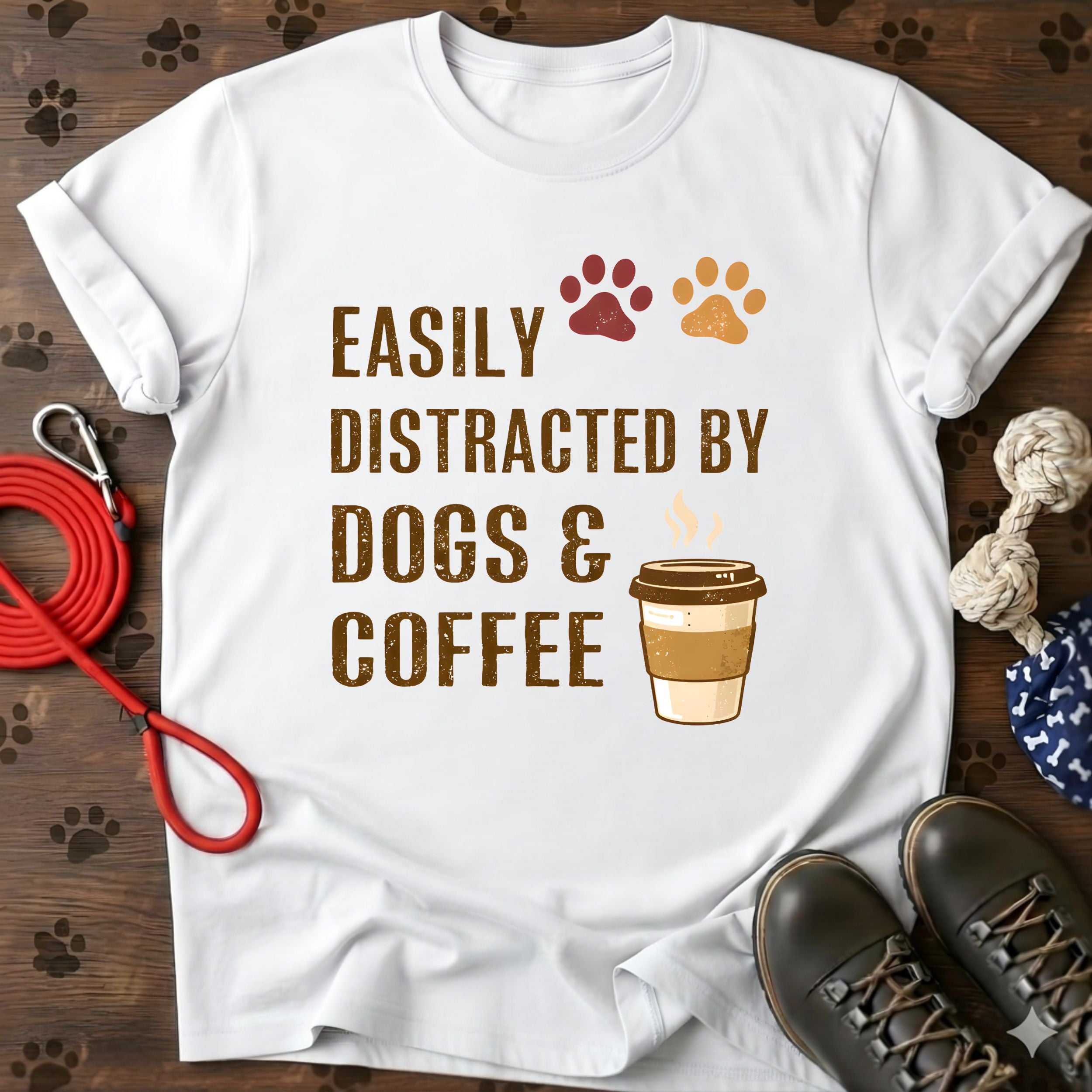 Dog & Coffee T-Shirt