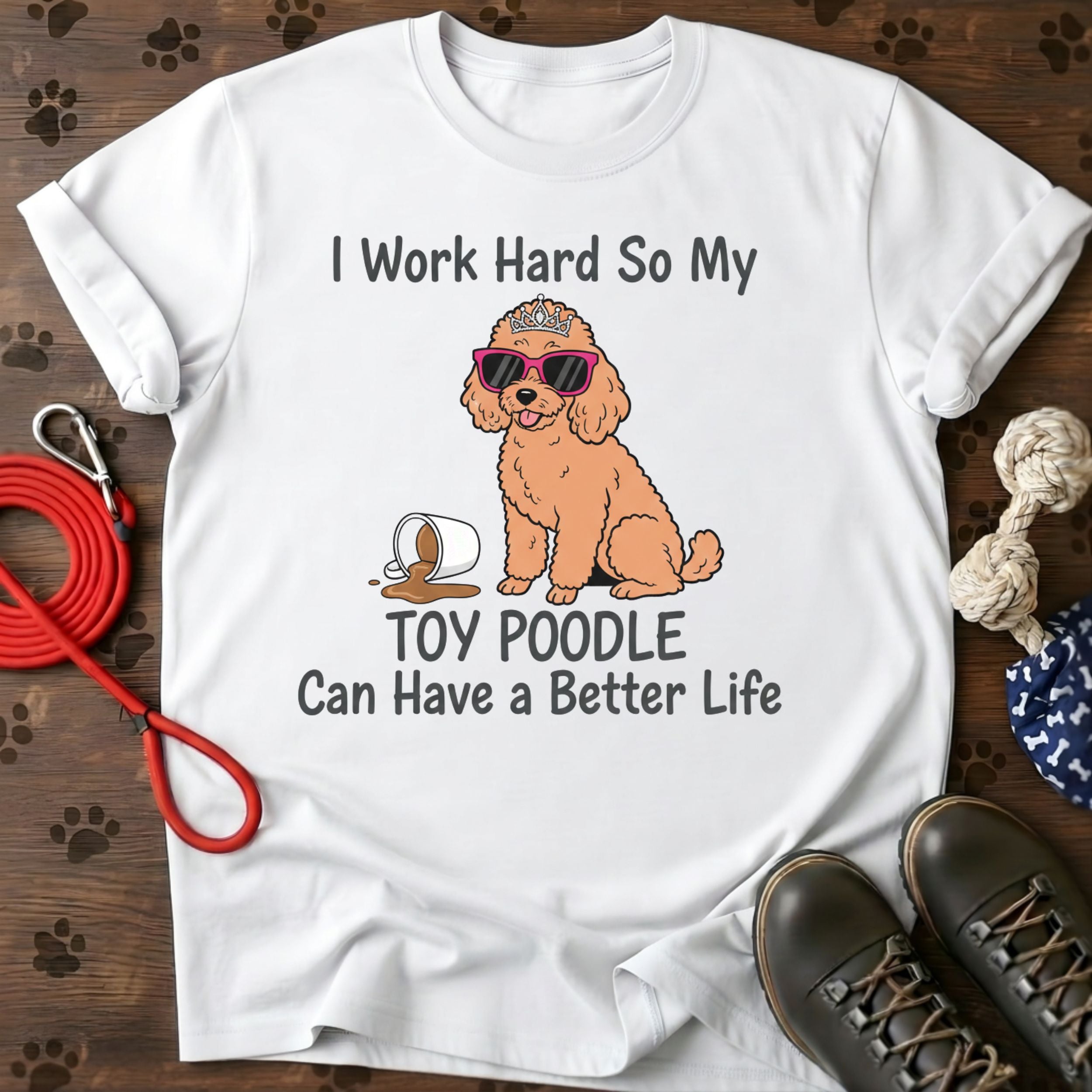 I work hard for my dog T-Shirt